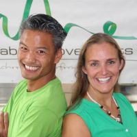 Johannes Swart en Femke Baas