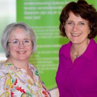 Elise Lentjes en Karin van Deelen